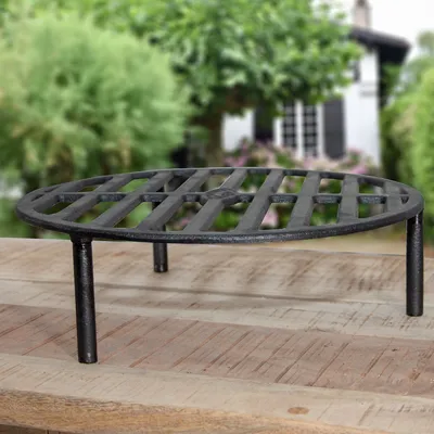 Produktbild von Feuerrost im modernen Design, Transportabler Grill, Eisen, Schwarz