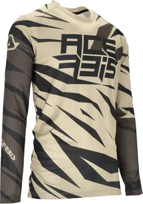 Imagen del producto de Camiseta de motocross Acerbis MX J-Windy 4, color arena/negro, talla M