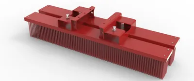 Produktbild von Joma-Tech Blockbesen ecoLine mit Einfahrtaschen in 1500mm Arbeitsbreite