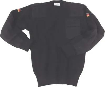 Produktbild von MFH BW Pullover, mit Brusttasche, schwarz