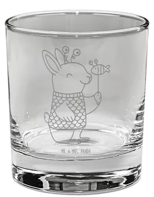 Produktbild von Mr. & Mrs. Panda Glas Fische Astrologie - Transparent - Geschenk, Geschenkidee Zum Geburtstag, Ginglas, Trinkglas, Geburtstagsgeschenk, Aszendent, Sternzeichen, Tumbler