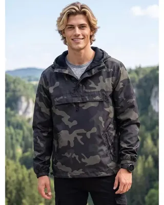 Zdjęcie produktu dla Brandit - WINDBREAKER Pull-Over Windjacke dark camo - XL