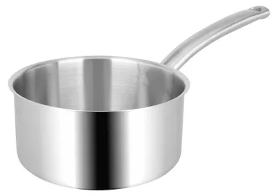 Obrázek produktu pro Sitram BACCHUS Pro nerezová konvice s uchem, Ø 18 cm, vhodná na všechny typy sporáků, ergonomická rukojeť, odolná vůči vysokým teplotám
