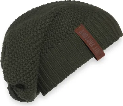 Produktbild von Knit Factory Coco Mütze - Khaki - One Size