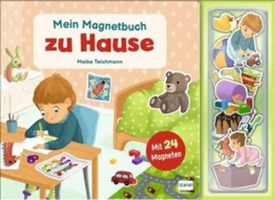 Image de Magnetbuch für Kinder mit Zuhause-Thema, Vorlesefunktion und freien Gestaltungsmöglichkeiten