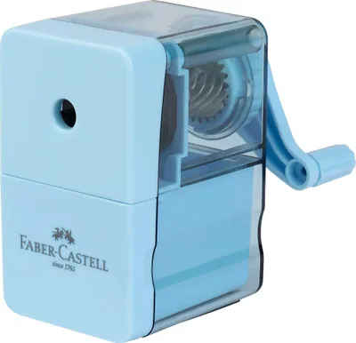 Zdjęcie produktu dla Temperówka na korbkę Sky Blue FABER CASTELL