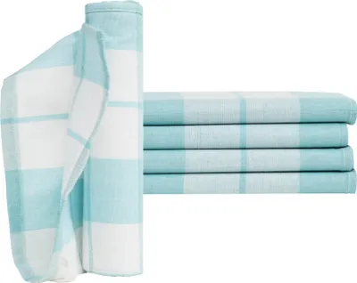 Produktbild von Geschirrtücher 50x70 cm im 12er Set aus 100% Baumwolle, Küchentücher Aqua