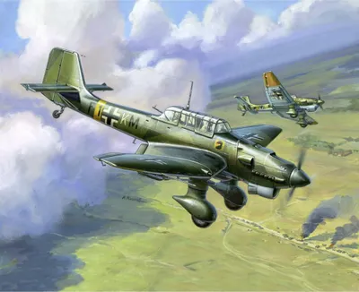 Zdjęcie produktu dla Zvezda 1:144 WWII Warg. AddOn Dt.JU-87 Stuka WA
