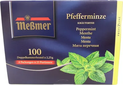 Obrázek produktu pro Messmer Peppermint Tea 100 sáčků