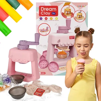 Obrázek produktu pro Stroj na zmrzlinu + 12 plastů a forem Zmrzlinárna Cukrárna 3+