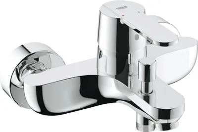 Produktbild von GROHE Get Einhand-Wannenarmatur, 1/2, Silber, Chrom, 32887000