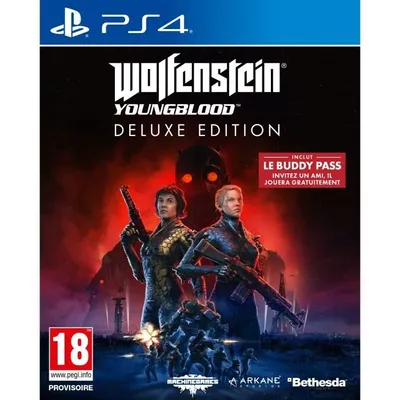 Produktbild von ZeniMax Media Wolfenstein Youngblood - Deluxe Edition, PlayStation 4, Multiplayer-Modus, M (Reif), Download