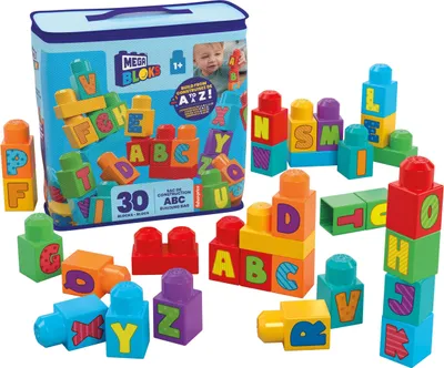 Image de MEGA BLOKS Sac ABC avec blocs de construction