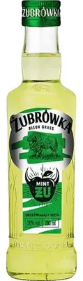 Produktbild von Likör żubrówka żU Limette Minze 200 ml