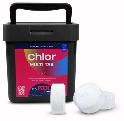 Produktbild von myPOOL Chlor MultiTabs 200gr. | 5,0 kg