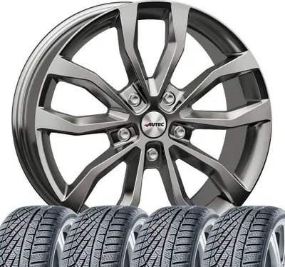 Obrázok produktu pre Kompletné kolesá Zimné kolesá Zimné kompletné kolesá Pneumatiky s diskami Uteca 7,5x17 ET40 5x114,3 kompatibilné s Mazda 6 CX-30