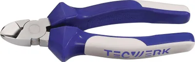 Zdjęcie produktu dla Szczypce boczne, długość 180 mm, chromowana głowica, obudowa wielokomponentowa