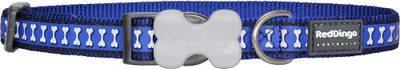 Imagen del producto de Collar reflectante Red Dingo, color azul oscuro, talla XS