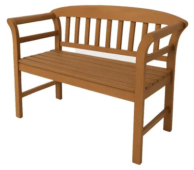 Productafbeelding van Tuinbank | Tuinbankje | Zitbank Buiten | Naaldhout | 130 x 54 x 80 cm | Medium