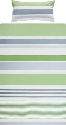 Produktbild von REDBEST Bettwäsche grün 1x 135x200 cm + 1x 40x80 cm