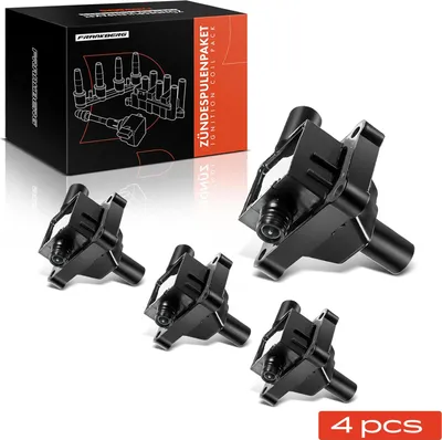 Image de Frankberg 4x Module d'allumage Bobine d'allumage pour Mercedes-Benz C124 W124 S124 W202 S202 C208 A208 W210 A124 S210 W463 W163