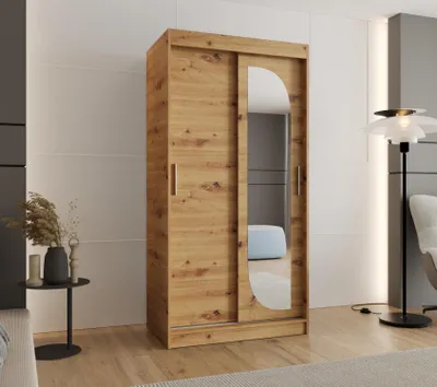 Obrázek produktu pro Šatní skříň 100 cm CEYDA - dub artisan
