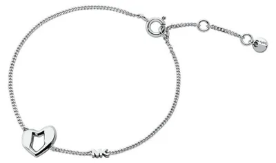 Immagine prodotto di Romantico bracciale in argento con cuore Love Kors MKC1778040
