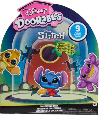 Produktbild von Doorables Stitch Sammlerkoffer, Doorables Disney, 3,8 cm Sammelfigur, Ab 5 Jahren