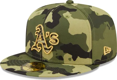 Produktbild von New Era 59Fifty Armed Forces Cap - Oakland Athletics - 7 1/2