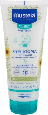 Produktbild von Mustela - Bébé Stelatopia Cleansing Gel - Shower gel 200ml