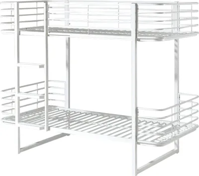 Produktbild von Vipack Etagenbett Metall Oscar Weiß Weiß