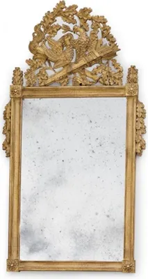 Produktbild von Casa Padrino Luxus Barock Spiegel Antik Gold - Prunkvoller Massivholz Barockstil Wandspiegel mit antikem Spiegelglas - Luxus Möbel im Barockstil - Handgefertigte Barock Möbel -  Italy