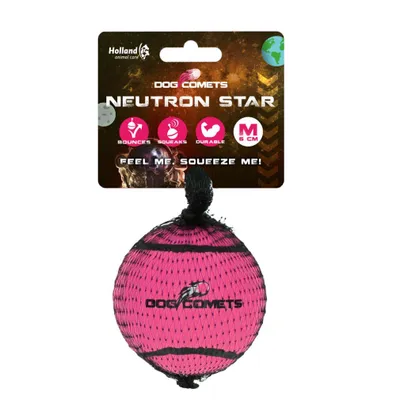Produktbild von Dog Comets Hundespielzeug Neutron Star rosa, Größe: M