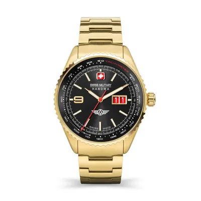 Produktbild von Swiss Militär Hanowa Schweizer Militär Hanowa Afterburn Herrenuhr Quarz, Swiss Made SMH-SMWGH2101010