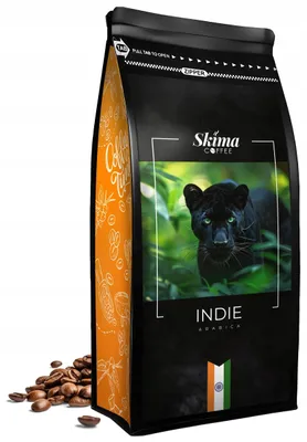 Produktbild von Kaffeebohnen 1 kg INDIEN 100 % Arabica frisch geröstet für Vollautomaten