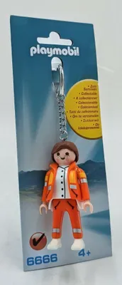 Produktbild von PLAYMOBIL Figures 6666, Schlüsselanhänger, Mehrfarbig, Kunststoff, 4 Jahr(e), Junge/Mädchen, CE