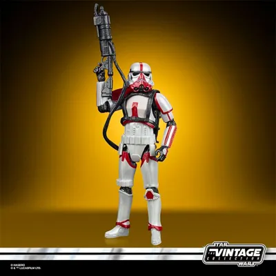 Productafbeelding van HASBRO - Star Wars figuurtjes: Carbonized Exterminator Soldier, 10 cm, Vintage