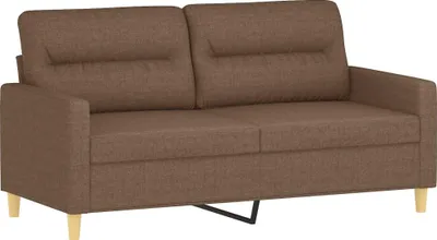 Obrázok produktu pre vidaXL 2-miestna pohovka hnedá 140 cm látka