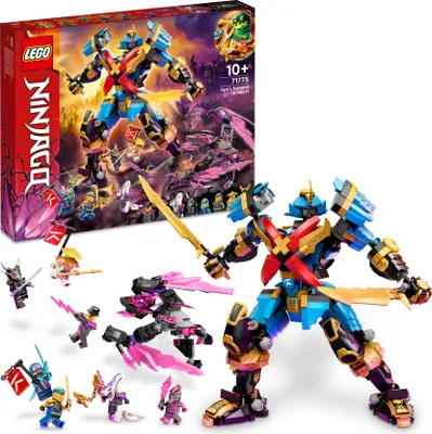 Produktbild von ​​LEGO 71775 NINJAGO Nyas Samurai-X-Mech, Actionfiguren-Set