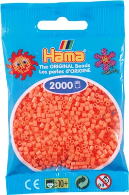 Produktbild von HAMA 501-44 Mini Perlen im Beutel - Pastell-Rot