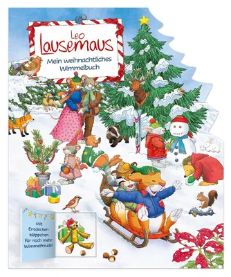 Produktbild von Leo Lausemaus - Mein weihnachtliches Wimmelbuch