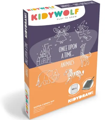 Immagine prodotto di Kidywolf Kidydraw Mini Ricarica C'era una volta e Animali