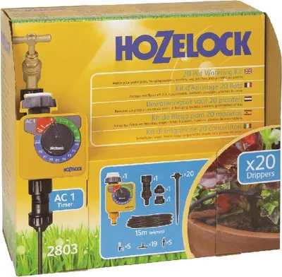 Immagine prodotto di Kit di irrigazione automatica per microirrigazione da 20 vasi