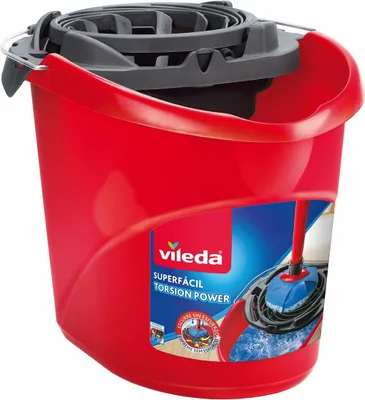 Produktbild von Vileda Mop Bucket With Drainer SuperEasy 10 Liters