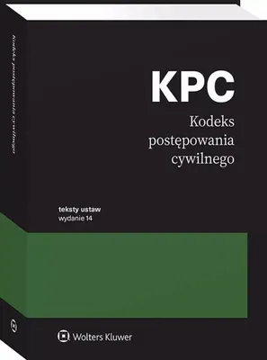 Obrázok produktu pre Kodeks Postępowania Cywilnego. Przepisy W.14