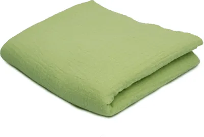 Produktbild von Baumwoll Musselin Stoff Double Gauze, Doppelgaze Pistazie 50 x 130 cm