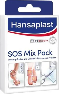 Produktbild von HANSAPLAST Blasenpflaster SOS Mix Pack