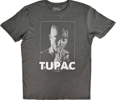 Zdjęcie produktu dla 2Pac Praying Charcoal Grey 2XL Koszulka
