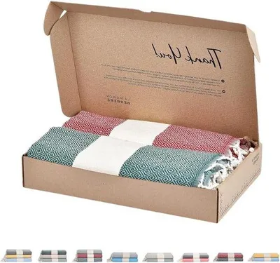 Zdjęcie produktu dla Ręcznik do sauny XXL 100 x 200 cm, 100% bawełna, czerwono-zielony