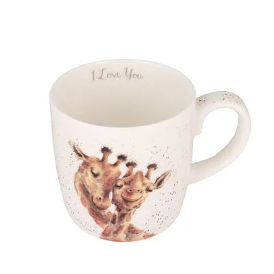 Produktbild von Wrendale Designs Porzellan-Becher I love you Giraffen